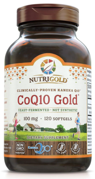 NutriGold CoQ10 Gold 100 mg Softgels